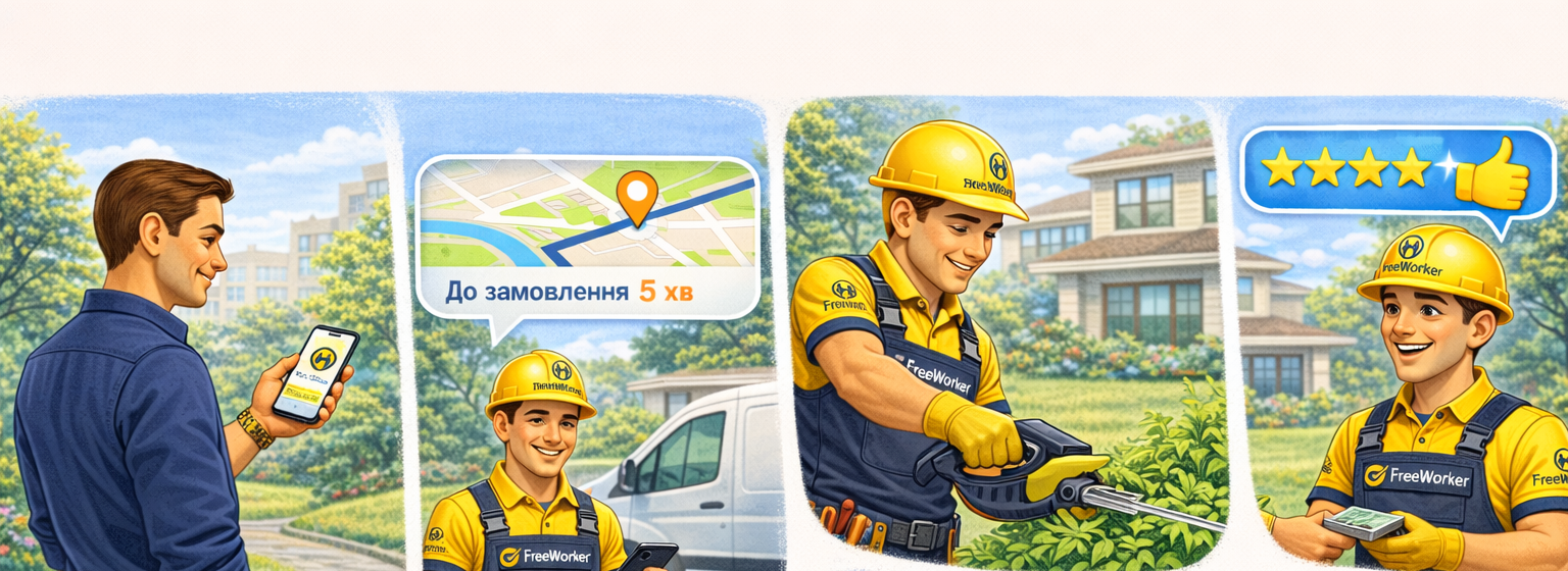 FreeWorker сервіс та фахівці